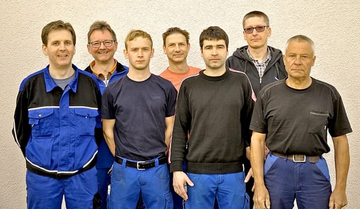 Team der Firma Kälte- und Klimaanlagen Andreas Kusebauch